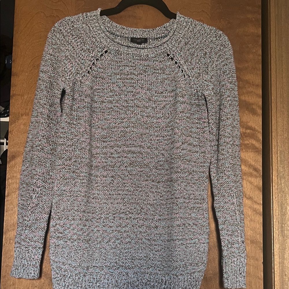 Talbots Women's Multicolor Crew Neck Sweater